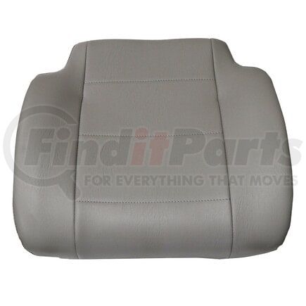 NCK9300V216 by WHEELER FIT - Seat Cushion Cover - Bottom, 20 in., Standard, Gray, Leather