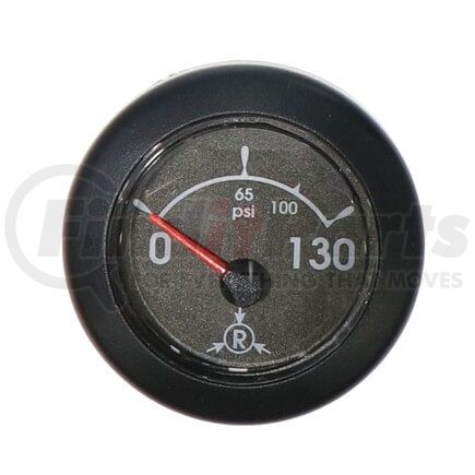 22-48490-006 by FREIGHTLINER - Brake Pressure Gauge - Air Pressure, Rear, US, Red Back Light