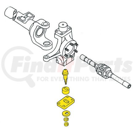 K992 by MOOG - Alignment Camber King Pin - Rear