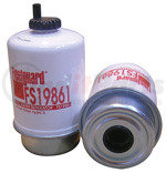 FS19861 by FLEETGUARD - Fuel/Water Separator Spin-On