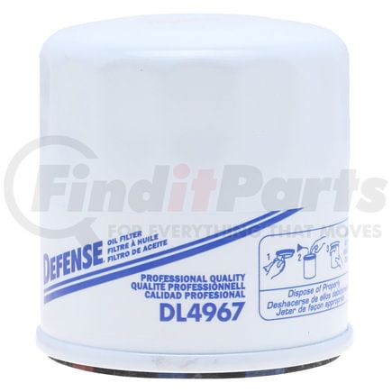 DL4967 by FRAM - Defense Filters, DL4967, Oil Filters
