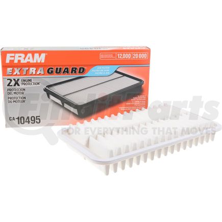 CA10495 by FRAM - Round Plastisol Air Filter