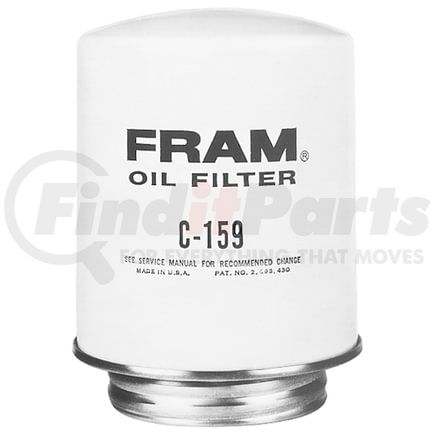 C159 by FRAM - Cartridge By-Pass Oil Filter