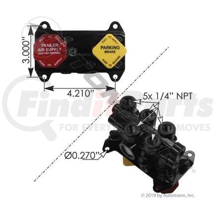 170.800516 by AUTOMANN - Dash Control Module, MV3 Type