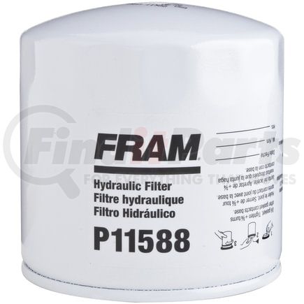 P11588 by FRAM - Hydraulic Spin-on Filter