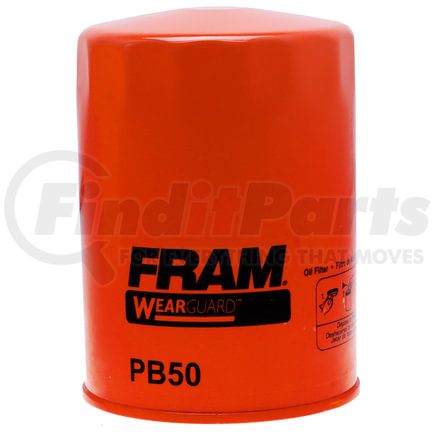 PB50 by FRAM - Spin-on By-Pass Oil Filter