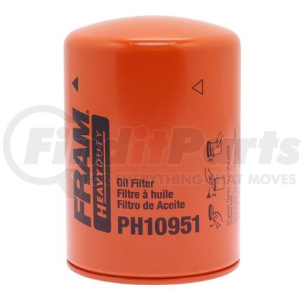 PH10951 by FRAM - Spin-on Oil Filter