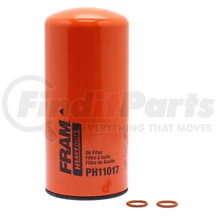 PH11017 by FRAM - Spin-on Combination By-Pass Oil Filter