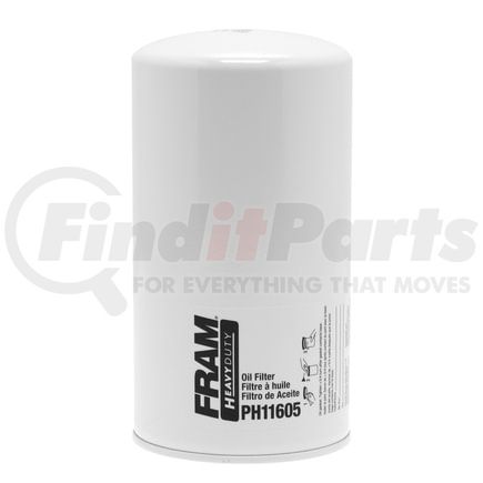 PH11605 by FRAM - HD Full-Flow Lube Spin-on