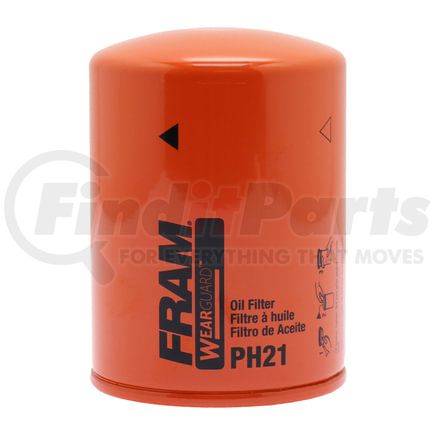FRAM PH21 Engine Oil Filter Spin-on Oil Filter