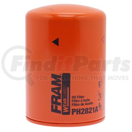 PH2821A by FRAM - Spin-on Oil Filter