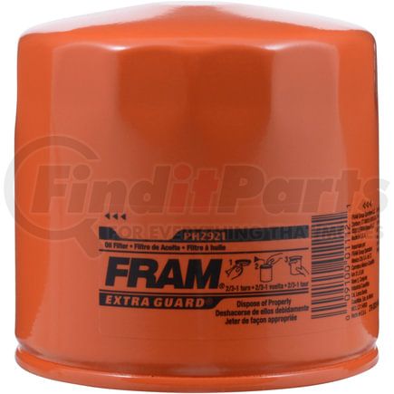 PH2921 by FRAM - Spin-on Oil Filter