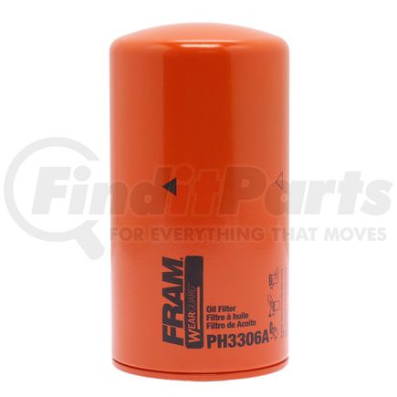 FRAM PH3306AFP Engine Oil Filter HD Spin-on Oil Filter Fleet Pack