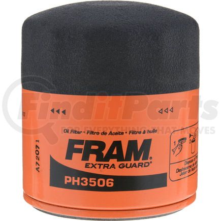 PH3506FP by FRAM - Spin-on Oil Filter Fleet Pack