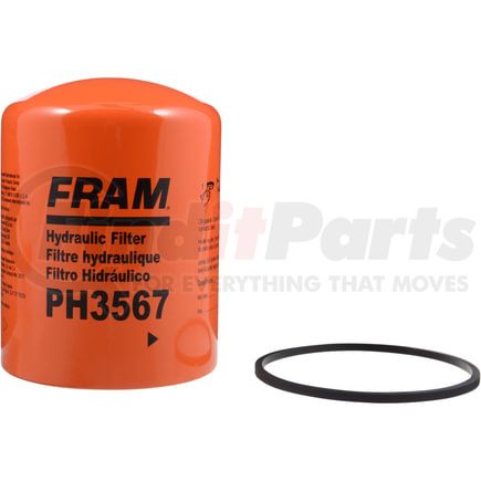 PH3567 by FRAM - Hydraulic Spin-on Filter