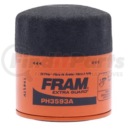 PH3593A by FRAM - Spin-on Oil Filter