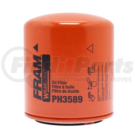 PH3589 by FRAM - Spin-on Oil Filter