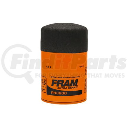 PH3600 by FRAM - Full-Flow Spin-On Lube Oil Filter