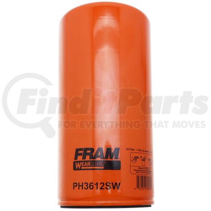 PH3612 by FRAM - Spin-on Oil Filter