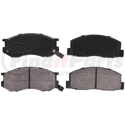 Wagner Mining ZX263 Semi-Met Disc Pad Set