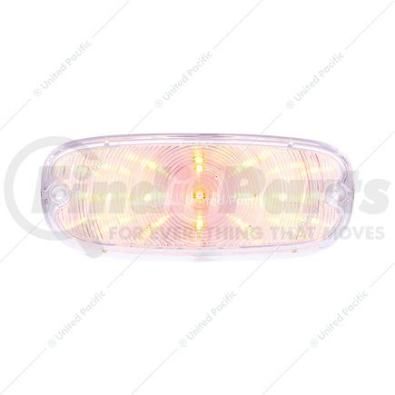 111100 by UNITED PACIFIC - Parking Light - (21) SMD Type Amber LED, Clear Lens, fits 1958-1959 Ford Truck