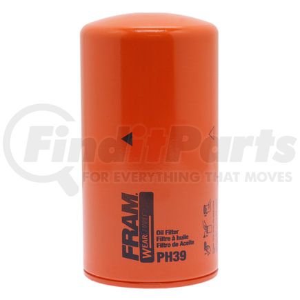 FRAM PH39FP Engine Oil Filter HD Spin-on Oil Filter Fleet Pack