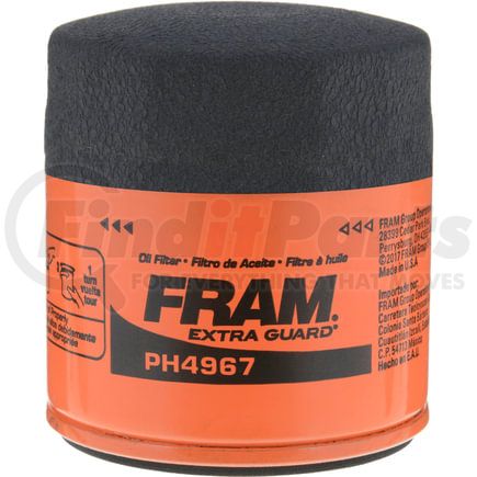 PH4967FP by FRAM - Spin-on Oil Filter Fleet Pack