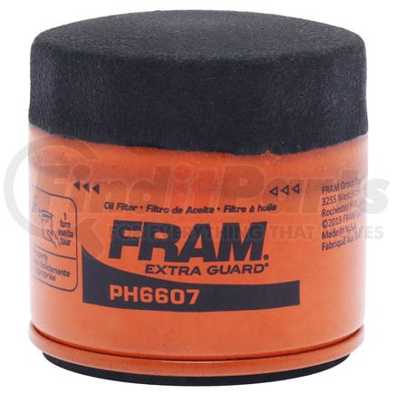 PH6607 by FRAM - Spin-on Oil Filter