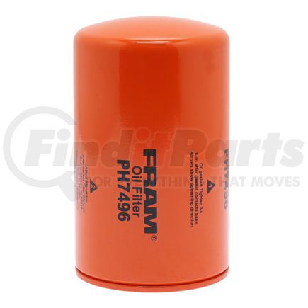FRAM PH7496 Engine Oil Filter Spin-on Oil Filter