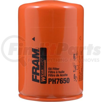 PH7650 by FRAM - Spin-on Oil Filter