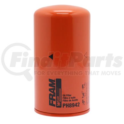 PH8942 by FRAM - Full-Flow Spin-On Lube Oil Filter