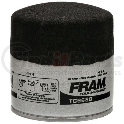 TG9688 by FRAM - Spin-on Oil Filter