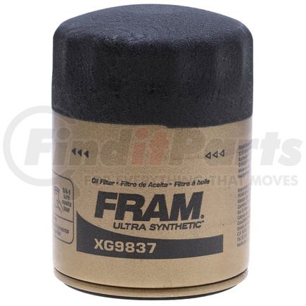 XG9837 by FRAM - Spin-on Oil Filter