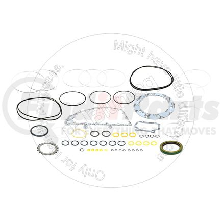 155-8691 by BLUMAQ - Automatic Transmission Gasket Set - 12.2 in x 3.15 in, Fit for Caterpillar Applications