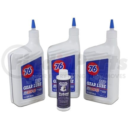 OK 4-QRT-A by YUKON - Redline Synthetic Shock Proof Oil with Positraction Additive. 4 Quarts.