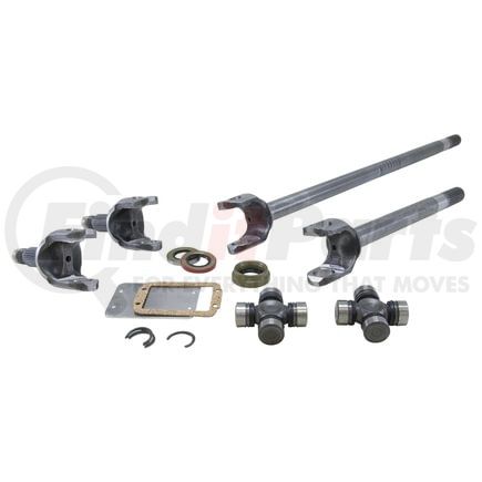 YA W24160-YGL by YUKON - Yukon Chromoly Front Axle/Grizzly Locker Kit; Dana 30; 1310 U-Joints