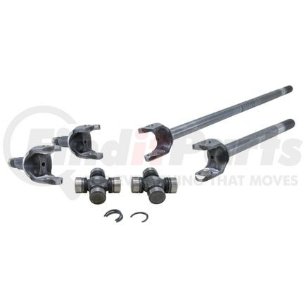 YA W24170 by YUKON - Yukon Chromoly Front Axle Kit, JK Non-Rubicon Dana 30, 27/32 Spline, 7166 uJoint