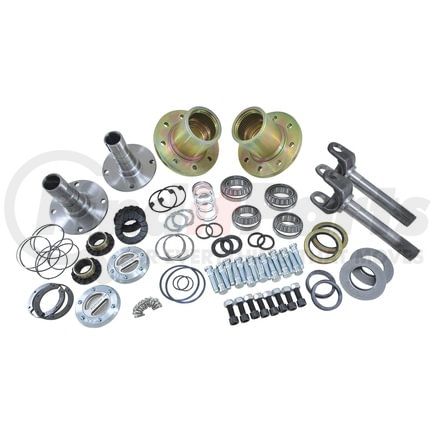 YA WU-03 by YUKON - Spin Free Locking Hub Conversion Kit for SRW Dana 60 94-99 Dodge