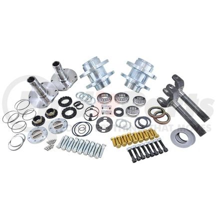 YA WU-14 by YUKON - Spin Free Locking Hub Conversion Kit for 2012-2017 Dodge 2500/3500; DRW
