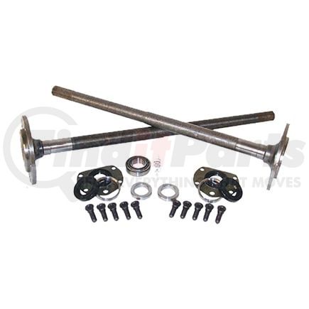 YCJQ by YUKON - One piece axles '76-'79 Model 20 CJ7 Quadratrack w/ bearings & 29 splines, kit.