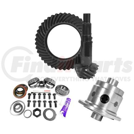 YGK2179 by YUKON - 11.25" Dana 80 3.73 Rear Ring & Pinion, Install Kit, 35 Spline Posi, 4.375" BRG