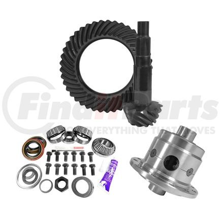 YGK2182 by YUKON - 11.25" Dana 80 4.30 Rear Ring & Pinion, Install Kit, 35 Spline Posi, 4.375" BRG