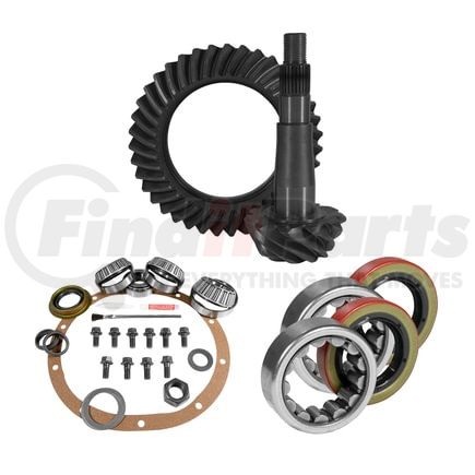 YGK2188 by YUKON - 8.25" CHY 3.91 Rear Ring & Pinion, Install Kit, 1.618" ID Axle Bearings & Seals