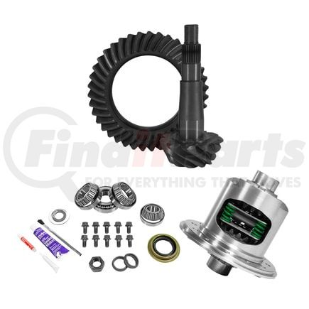 YGK2204 by YUKON - 8.25"/ 213mm CHY 3.07 Rear Ring & Pinion, Install Kit, 29 Spline Posi,