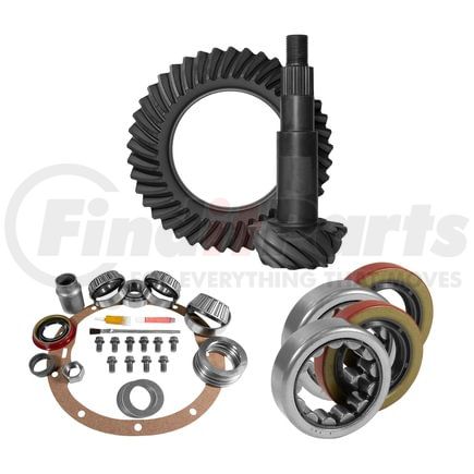 YGK2210 by YUKON - 8.2" GM 3.55 Rear Ring & Pinion, Install Kit, 2.25" OD Axle Bearings & Seals