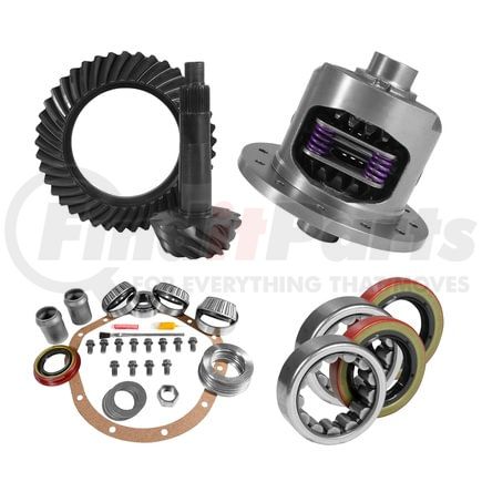 YGK2231 by YUKON - 8.875" GM 12T 3.08 Rear Ring & Pinion, Install Kit, 30spl Posi, Axle Bearings