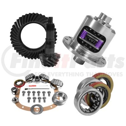 YGK2242 by YUKON - 7.5" GM 3.73 Rear Ring & Pinion, Install Kit, 26spl Posi, 2.25" Axle Bearings