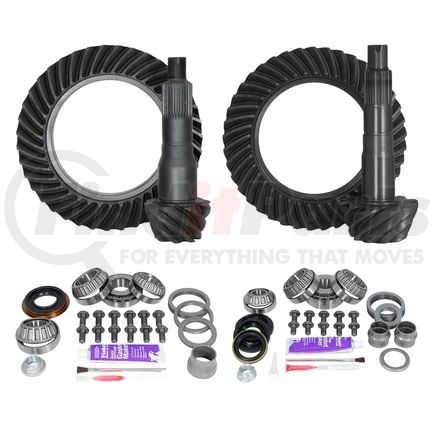 YGKT003-488 by YUKON - Ring & Pinion Gear Kit Package Front & Rear with Install Kits - Toyota 8.75/8IFS