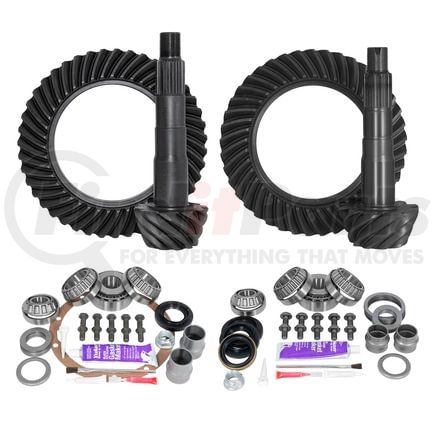 YGKT004-430 by YUKON - Ring/Pinion Gear Kit Package Front/Rear with Install Kits-Toyota 8in./8IFS