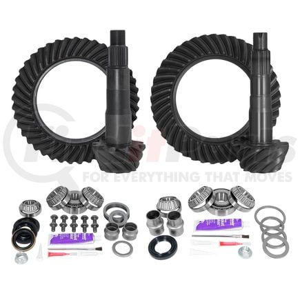 YGKT005-456-3 by YUKON - Ring/Pinion Gear Kit Package Front/Rear with Install Kits-Toyota 8.4/8in.IFS